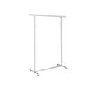 Segenn's kledingrek metaal - kledingrek - kapstok - Stevige kledingrail - belastbaar tot 45 kg - 110 x 44 x 158,5 cm - zilver