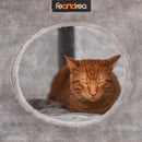 Segenn's Krabpaal - Grote - met pluizig uitkijkplatform - Lichtgrijs - 141 cm