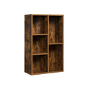 Segenn's boekenkast - met 5 vakken - displayplank - Bruin - Vintage 50 x 80 x 24 cm