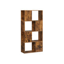 Segenn's boekenkast- symmetrisch ontwerp - open vakken - opbergkast - Vintage Bruin