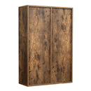 Segenn's Boekenkast - met 6 vakken - Kubusplank - Staande Plank - Vintage - Donkerbruin