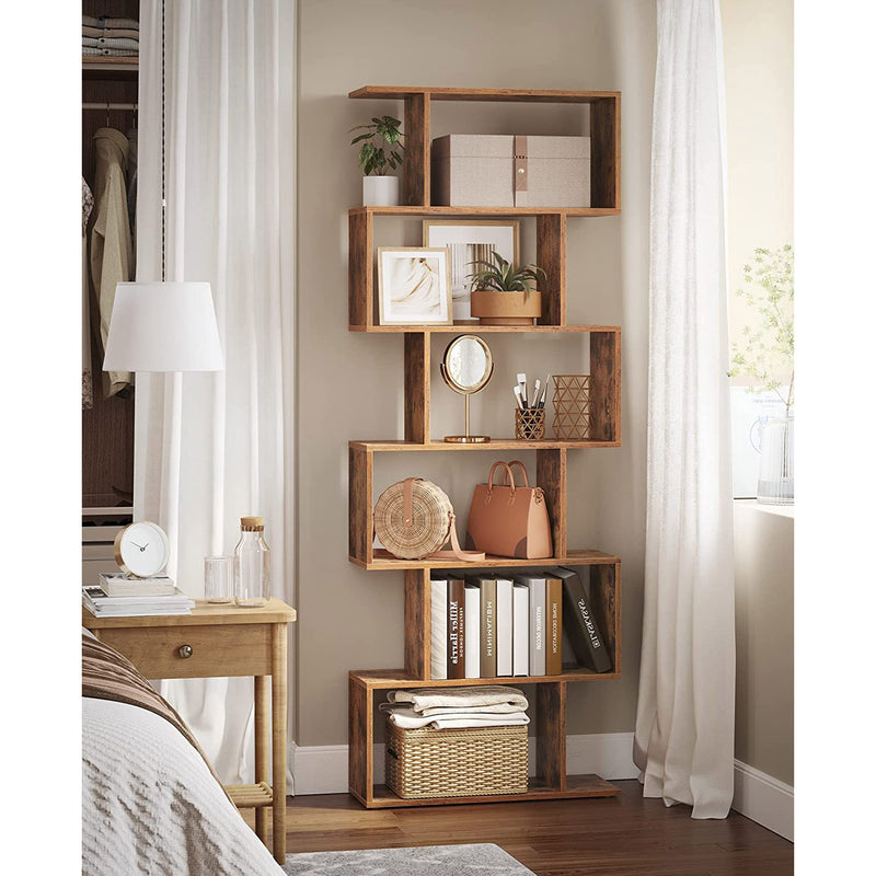 sogesfurniture Boekenkast hoekkast met open plank en 2 deuren, houten sogesfurniture Boekenkast hoekkast met open plank en 2 deuren, houten