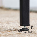 Segenn's Seattle Hoge Tafel - Bartafel - Eettafel - Industrieel design - Vintage Bruin-Zwart