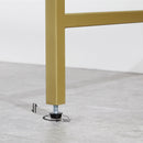 Segenn's Consoletafel - Bijzettafel - wandtafel - Dressoir - Glazen Tafel - Salontafel - Goud 100 x 35 x 80 cm