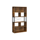 Segenn's Fresno Boekenkast - Boekenplank - 5 niveaus - Industrieel - Bruin - Vintage