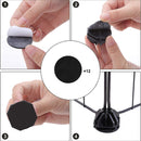 Segenn's Rooster Verblijf - voor Kleine Dieren - 12 roosters - Box - Kooi voor Cavia's - Roosteromheining voor Binnen - DIY - Incl. Rubberen Hamer - Zwart