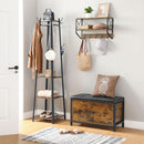 Segenn's Alvis opbergkist - Opbergbank - zitbank met opbergruimte- opbergkast - vintage bruin 80 x 40 x 50 cm