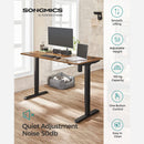 Segenn's Dallas sta bureau - Zit Sta Bureau - Elektrisch - Tafel - Hoogte en Lengte Verstelbaar - met motor - industrieel design