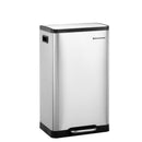 Segenn's Prullenbak - Vuilnisbak - 45 liter Afvalbak met Pedaal - Binnenbak van RVS - met Kunststof Binnenbak en Deksel - Softclose