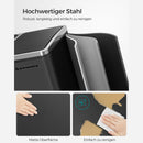 Segenn's Prullenbak - Vuilnisbak voor de Keuken - Afvalscheidingssysteem - 3 x 18 L - Pedaalemmer met 3 vakken