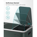 Segenn's Prullenbak - Vuilnisbak voor de Keuken - Afvalscheidingssysteem - 3 x 18 L - Pedaalemmer met 3 Vakken