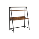 Segenn's Arizona Bureau - Met planken - computertafel - Tafel - Industrieel - Vintage Bruin zwart