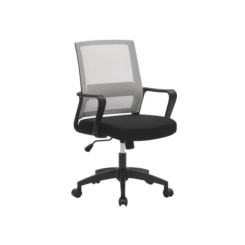 Segenn's Luxe Ergonomische Bureaustoel - Mesh - Verstelbaar - Bureaustoelen - met gaasafdekking - grijs