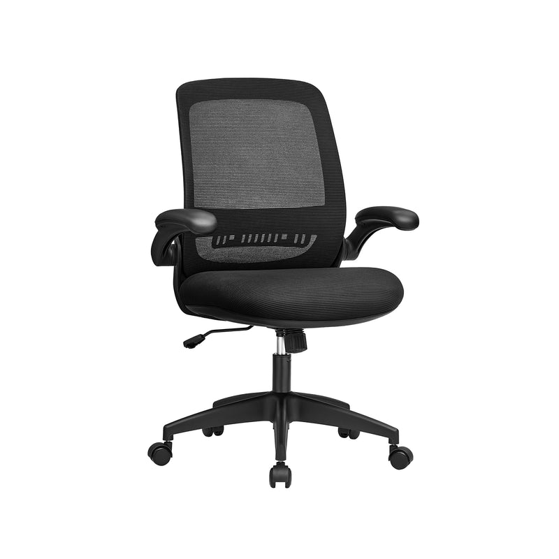 Segenn's Dragon bureaustoel - ergonomische bureaustoel - computerstoel draaistoel - schommelfunctie - ademende mesh rugleuning - draagvermogen 120 kg - zwart