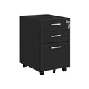 Segenn's Zwart ladeblok bureau - ladeblok op wieltjes - Rol Container - bureau organizer