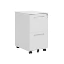 Segenn's Axis Ladeblok - archiefkast - 2 Lades - Ladeblok Bureau - Rolcontainer mobiele - wit - 39 x 50 x 69.5 cm
