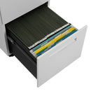 Segenn's Axis Ladeblok - archiefkast - 2 Lades - Ladeblok Bureau - Rolcontainer mobiele - wit - 39 x 50 x 69.5 cm