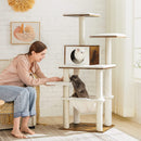 Segenn's Kitty2 krabpaal - kattenbak - kattenmeubel, modern, vintage bruin