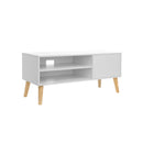 Segenn's York tv kast - tv meubel - tv kastje - Wit - 110 x 40 x 49,5 cm