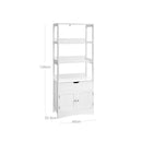 Segenn's  Badkamermeubel - Badkamerkasten - Kast - Wit - 60 x 32.5 x 154 cm' in Alle artikelen