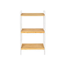Segenn's Bamboe Keukenplank - Breedte 45 cm - Staande Plank - Boekenkast - Badkamer Plank - Naturel met 3 Planken - Bamboe