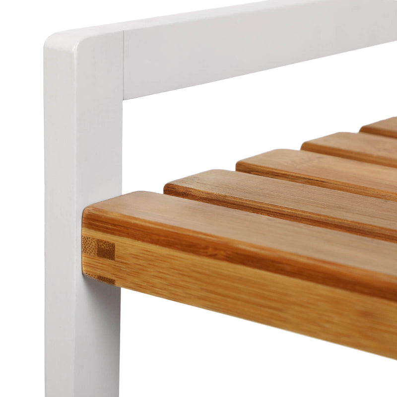 Segenn's Bamboe Keukenplank - Breedte 45 cm - Staande Plank - Boekenkast - Badkamer Plank - Naturel met 3 Planken - Bamboe