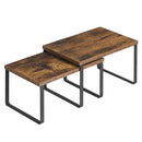 Segenn's kruidenrek - set van 2 - keukenplanken - uitbreidbare keukenorganizer - stapelbaar - plankinzet - bruin-zwart