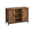Segenn's Belfast Dressoir - Dressoir kasten - Opbergkasten met deuren - dressoir industrieel - Vintage Bruin-Zwart