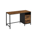 Segenn's Queenstown Bureau - met archiefkast - bureau met lades - industrieel bureau - vintage bruin-zwart