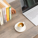 Segenn's Mantaro bureau - computertafel - met 2 legplanken rechts of links - industrieel design - greige-zwart