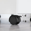 Segenn's Amber Ladeblok - met afsluitbare - Ladeblok bureau - 3 Lades - metaal - Wit - 39 x 48 x 60 cm